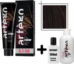 Artego Its Color Farba do włosów w kremie 150ml Jasny Popielaty Brąz (5.1 - 5A) 5