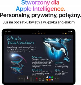 Tablet Apple iPad Air 13" 6 gen. 256 GB 5G Niebieski (MCJ64HC/A) 3