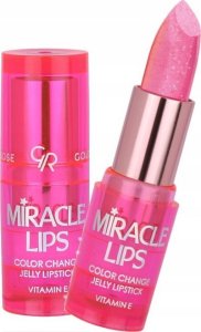 Golden Rose Miracle Lips Color Change Jelly Lipstick Żelowa pomadka do ust zmieniająca kolor 3.7g Berry Pink (101) 1