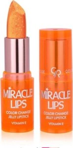 Golden Rose Miracle Lips Color Change Jelly Lipstick Żelowa pomadka do ust zmieniająca kolor 3.7g Natural Pink (103) 1