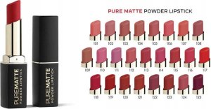 Golden Rose Pure Matte Pomadka do ust o pudrowym wykończeniu 4.2g (118) 2