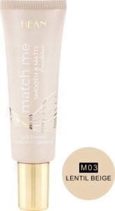 Hean Match Me Podkład wygładzająco matujący Smooth & Matte 25ml Soczysta Beżowa (M03) 3