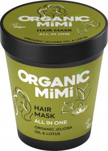 Organic Mimi Maska do włosów All in One Jojoba i Lotus 200ml 1