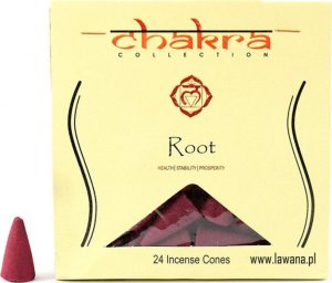 Chakra Root Kadzidła stożkowe na 1 Czakrę 24 szt. 1