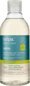 Tołpa dermo face Sebio normalizujący płyn micelarny do mycia twarzy i oczu 400ml 1