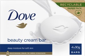 Dove Beauty Cream Bar Mydło w Kostce 4 x 90g 1