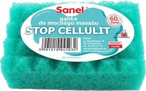 Sanel GĄBKA DO KĄPIELI I MASAŻU STOP CELLULIT 1