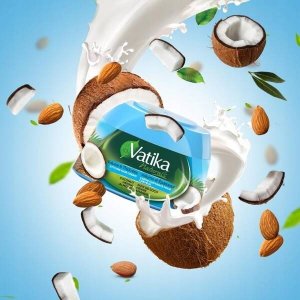 Dabur Vatika Krem do stylizacji włosów Kokos-Henna-Migdał 210ml 3