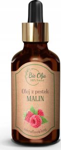 Bio Olja OLEJ Z PESTEK MALIN -100% zimnotłoczony, nierafinowany bez konserwantów 50ml 1