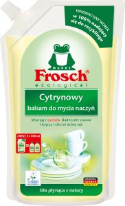 Frosch Cytrynowy balsam do mycia naczyń zapas 1000ml 2