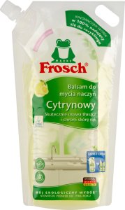 Frosch Cytrynowy balsam do mycia naczyń zapas 1000ml 8