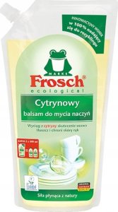Frosch Cytrynowy balsam do mycia naczyń zapas 1000ml 9