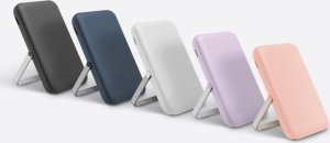 UNIQ Powerbank Hoveo 5000mAh USB-C 20WPD Fast charge Wireless Magnetic liliowy/lilac lavender 11