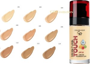 Golden Rose Moisture Touch Nawilżający podkład do twarzy SPF20 30ml (102) 5