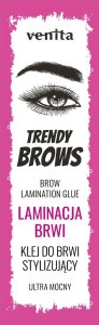 Venita Trendy brows laminacja brwi-klej do brwi stylizujący ultra mocny 8g 2