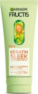 Garnier Fructis Keratin Sleek odżywka do włosów suchych i puszących się 200ml 1