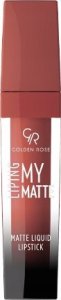Golden Rose My Matte Lip Ink Matte Liquid Lipstick - Matowa pomadka do ust z wegańską formułą 5ml (20) 1