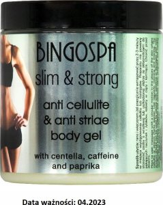 BingoSpa Żel do ciała z kofeiną i centellą 250g 2