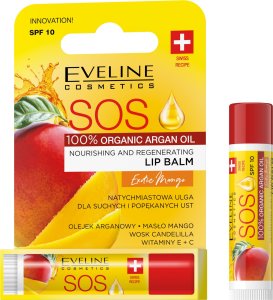 Eveline SOS Pomadka ochronna Exotic Mango 4