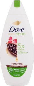 Dove Care By Nature Żel pod prysznic dla kobiet Nurturing With Cocoa Butter And Hibiscus 225ml 1