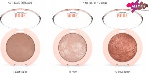 Golden Rose Nude Look Wypiekany matowy cień do powiek 2g Carmel Nude (01) 3