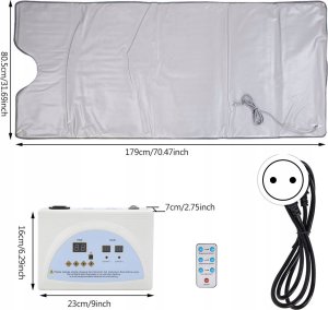 Sauna Koc Infrared Do Intensywnego Modelowania Sylwetki Wyszczuplający 15
