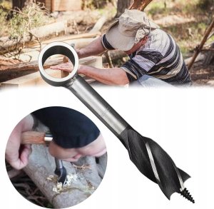 Klucz Bushcraft Ręczne Wiertło Do Drewna Survival Ręczny Świder Do Drewna 7
