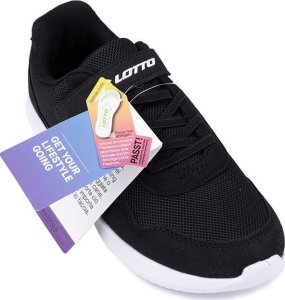 Lotto Buty dziecięce Lotto Connect K czarno-białe 2600000K 1110 25 7