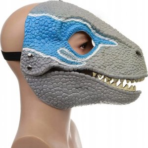 Maska Dinozaura Ruchoma T-Rex Tyranozaur Dinozaury Jurassic Park Przebranie 5