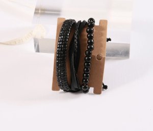 Zestaw Prezentowy Dla Mężczyzny Portfel Pasek Zegarek Bransoletka Długopis 11