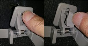 Uchwyt Wieszak Schowek Organizer Samochodowy Na Okulary Daszek Słonecznik 6