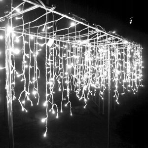 Sople 300 Led Lampki Światełka Świąteczne Zewnętrzne Kurtyna Girlanda Ip44 18