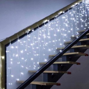 Sople 300 Led Lampki Światełka Świąteczne Zewnętrzne Kurtyna Girlanda Ip44 5