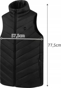 Kamizelka Podgrzewana Na Usb 21 Stref Ogrzewana Bezrękawnik Xl + Powerbank 4