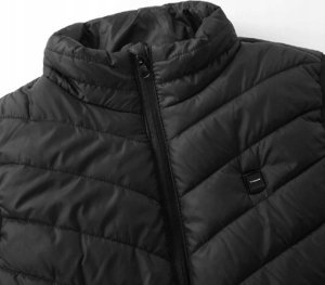 Kamizelka Podgrzewana Na Usb 21 Stref Ogrzewana Bezrękawnik Xl + Powerbank 7