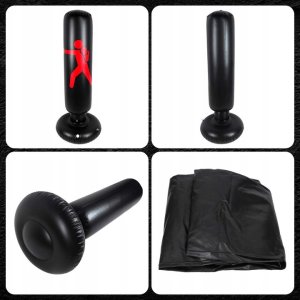 Worek Treningowy Zestaw Bokserski Dla Dzieci Stojący + Rękawice Pompka 6