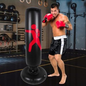 Worek Treningowy Zestaw Bokserski Dla Dzieci Stojący + Rękawice Pompka 13