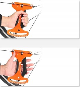 Tensometr Miernik Miarka Do Pomiaru Naprężenia Szprych Rowerowych + Gratis 13