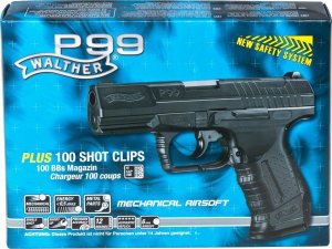Pistolet ASG Walther P99 sprężynowy czarny 18