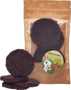 FACTORYHERBS Ciasteczka z buraka,siemie lniane 100g 1