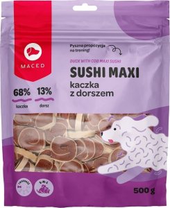MACED Przysmak Sushi Maxi Kaczka z Dorszem 500g 1