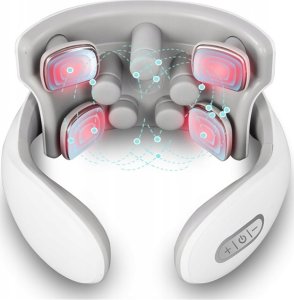 Masażer Elektrostymulator Szyi Karku Mięśni Brzucha Ems Tens 5 Trybów Usb 1
