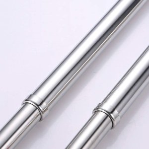 Drążek  Karnisz  Prysznicowy  Rozporowy  Teleskopowy  Metalowy  32-52Cm + Gratis 3