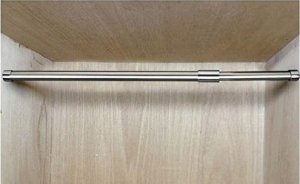 Drążek  Karnisz  Prysznicowy  Rozporowy  Teleskopowy  Metalowy  32-52Cm + Gratis 4