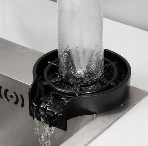 Automatyczna  Myjka Do Szklanek Kubków Butelek Płuczka  Automatyczna Na Zlew 5