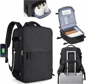Plecak  Podróżny Do  Samolotu Bagaż Podręczny Mocny  40X30X20 Wodoodporny  Usb 1
