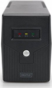 Digitus UPS Line-Ineractive LED BASIC, 600VA/360W, 1x12V/7Ah, AVR, 2x Schuko CEE 7/3 1