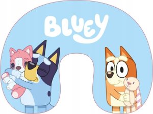 Zagłówek poduszka podróżna dla dzieci rogal na szyję pod głowę BLUEY 2
