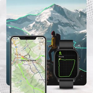 Smartwatch Zegarek Damski GPS Wodoodporny Rozmowy Sport Tętno Polskie Menu 13