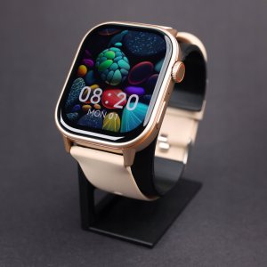 Smartwatch Zegarek Damski GPS Wodoodporny Rozmowy Sport Tętno Polskie Menu 5